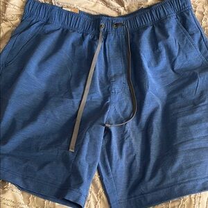 Prana Blue Relaxed Fit Shorts